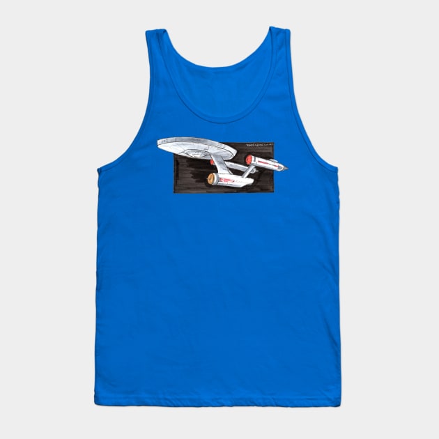 Starship Tank Top by Dustin Resch